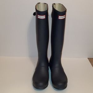 Hunter Tall Back Adjustable Rain Boot
